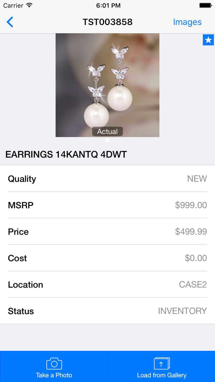 Bravo Shopkeeper employee app screenshot showing mobile POS, inventory, and AI estimator tools for pawn shop staff
