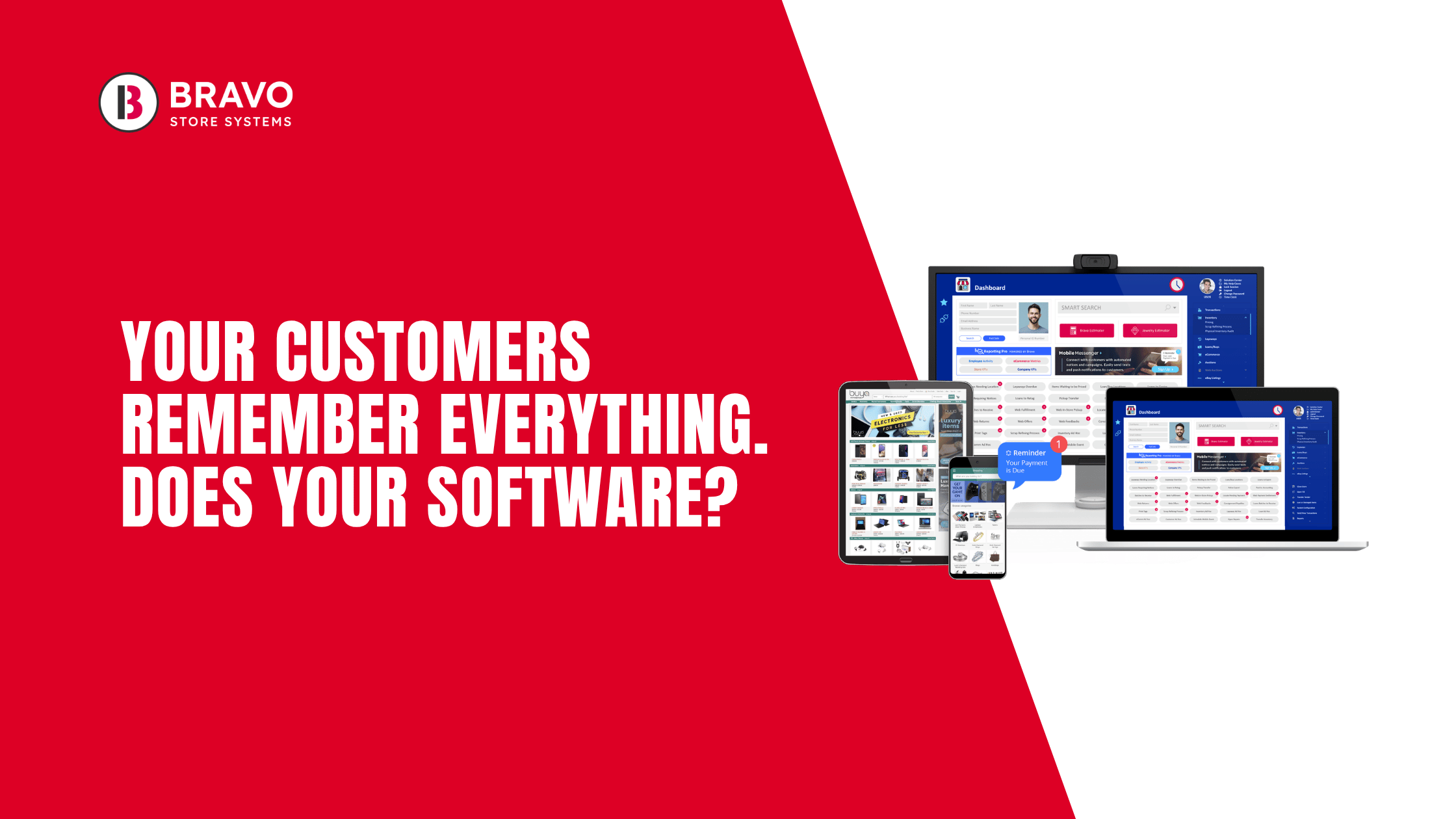 Your Customers Remember Everything. Does Your Software?