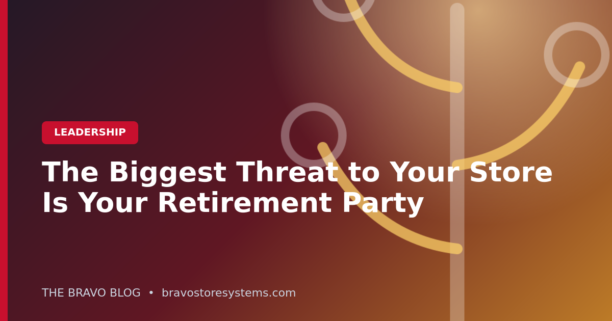 The Biggest Threat to Your Store Isn’t Amazon. It’s Your Retirement Party.