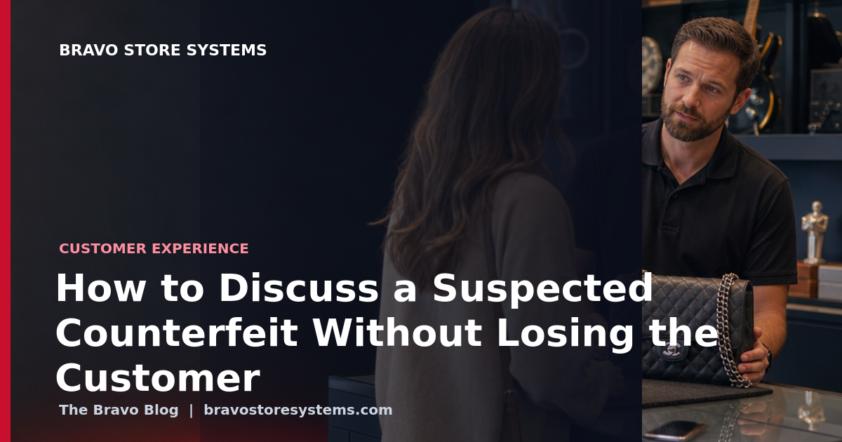 How to Discuss a Suspected Counterfeit Without Losing the Customer