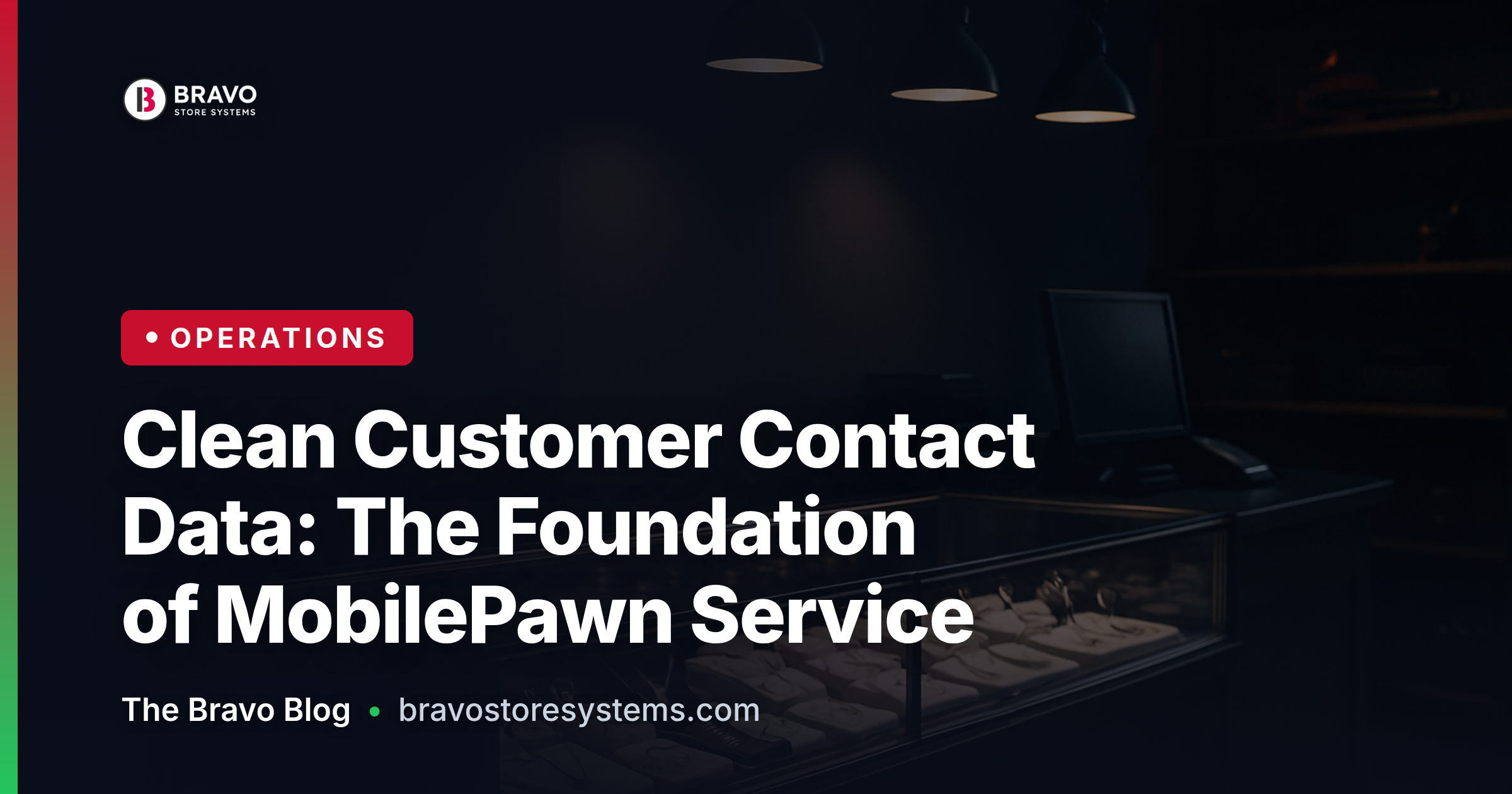 Clean Customer Contact Data: The Foundation of MobilePawn Service