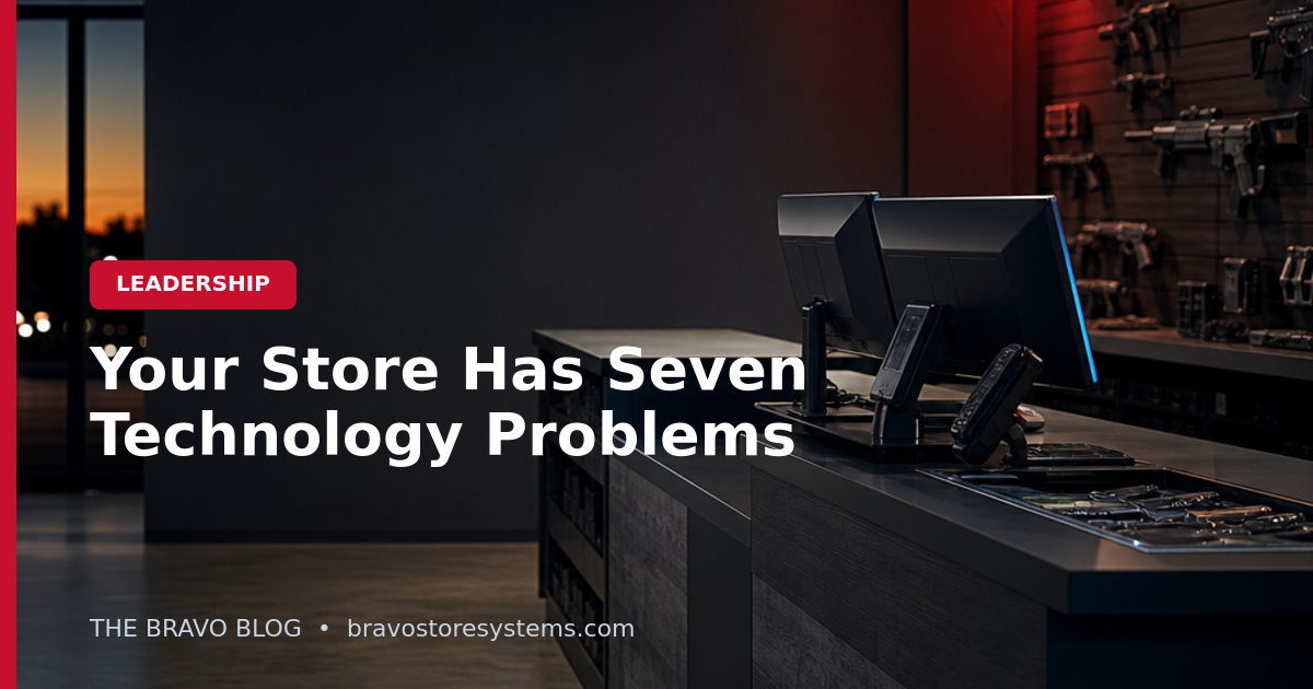 Your Store Doesn’t Have a Technology Problem. It Has Seven of Them.