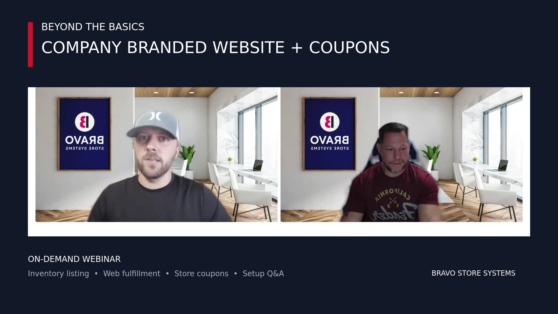 Beyond the Basics: Company Branded Website and Coupons